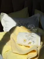 Набор полотенец 2шт Istanbul Sweet Dreams с объемной вышивкой — изображение 6