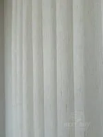 Тюль турецький структурний льон Natural Linen Lines, кремовий, арт. 874 - Зображення 10