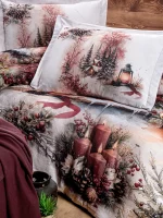 Постельное бельё фланель First Choice Dalila евро комплект 200×220 — изображение 2