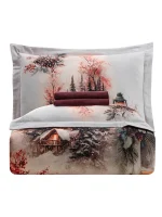 Постельное бельё фланель First Choice Dalila евро комплект 200×220 — изображение 3