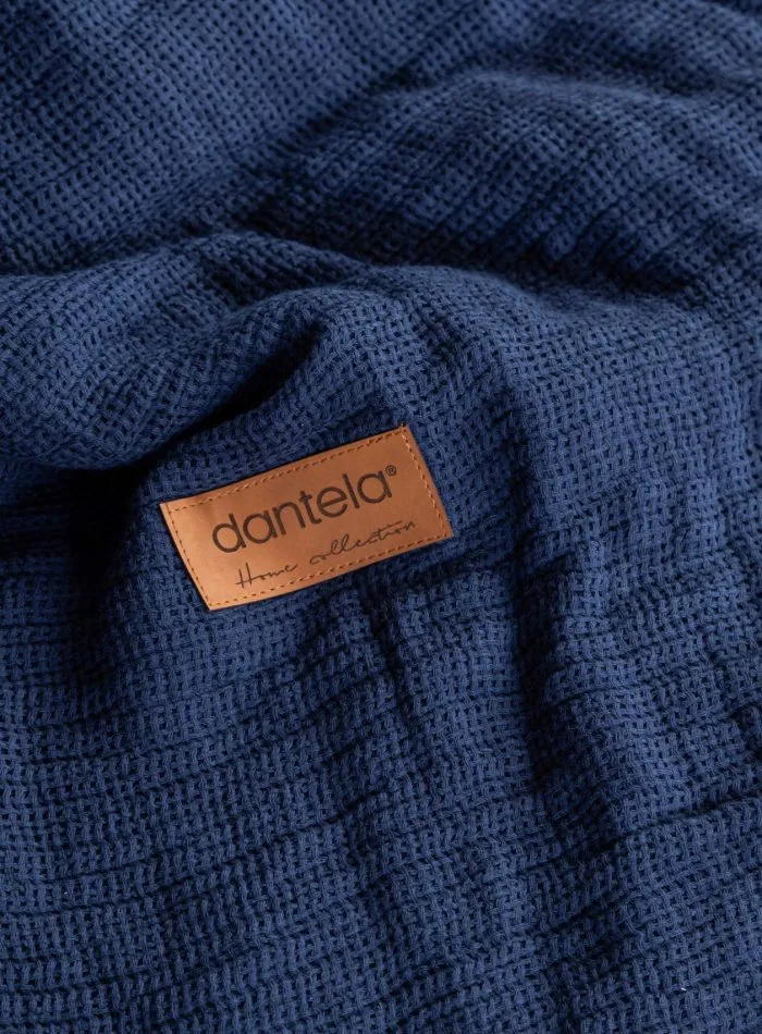 Постельное белье Dantela Linea Lacivert вареный хлопок евро комплект 200х220 — изображение 5