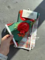 Набор кухонных полотенец Mercan Rose «Гранат» 40×60 см, 2 шт., 100% хлопок, Турция — изображение 2