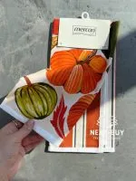 Набір кухонних рушників Mercan Rose «Гарбузовий рай» 40×60 см, 2 шт., 100% бавовна, Туреччина - Зображення 3