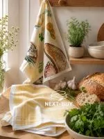 (Копія)(Копія)Набор махровых полотенец 50х90, 80х150 Dantela Katarina Lacivert с вышивкой 2 шт