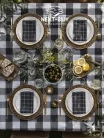 (Копія)(Копія)(Копія)Набор скатертей Olive Earth 160х220 см (8 предметов) Турция — изображение 3