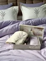 Набір рушників Istambul Sweet Dreams Lavender з вишивкою 50х90  2шт - Зображення 4
