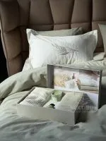 Набір рушників Istambul Sweet Dreams Botanic з вишивкою 50х90  2шт - Зображення 10