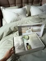 Набір рушників Istambul Sweet Dreams Botanic з вишивкою 50х90  2шт - Зображення 4