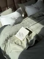 Набір рушників Istambul Sweet Dreams Botanic з вишивкою 50х90 та 70х140 - Зображення 8