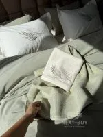 Набір рушників Istambul Sweet Dreams Botanic з вишивкою 50х90 та 70х140 - Зображення 5