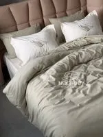 Постільна білизна Istambul Sweet dreams Botanic варена бавовна з вишивкою євро комплект 200х220 - Зображення 8