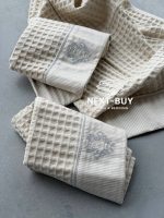 Набор из 3 салфеток Maison D’or Brise Apone Bej 40 × 60 см, Турция — изображение 6