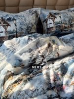 Постільна білизна фланель First Choice Simetra євро комплект 200×220 - Зображення 7