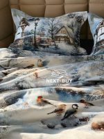 Постільна білизна фланель First Choice Simetra євро комплект 200×220 - Зображення 18