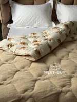 Одеяло Soft Beige евро 195х215 см Турция — изображение 6