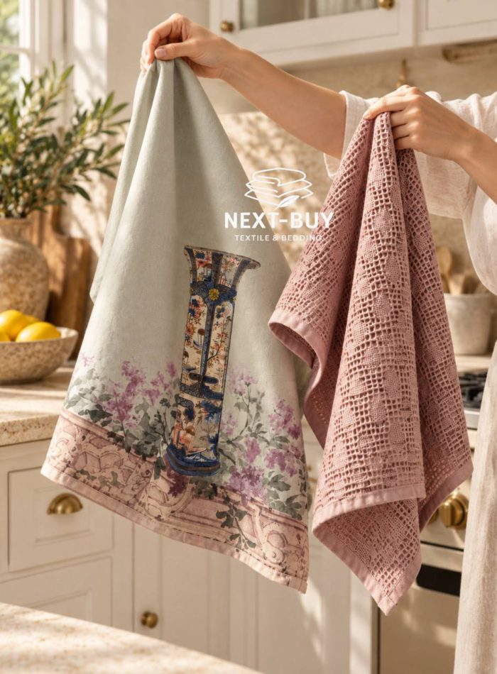 Набір кухонних рушників Maison BULDAN Vaza 50 × 70 см, 2 шт, Туреччина - Зображення 2