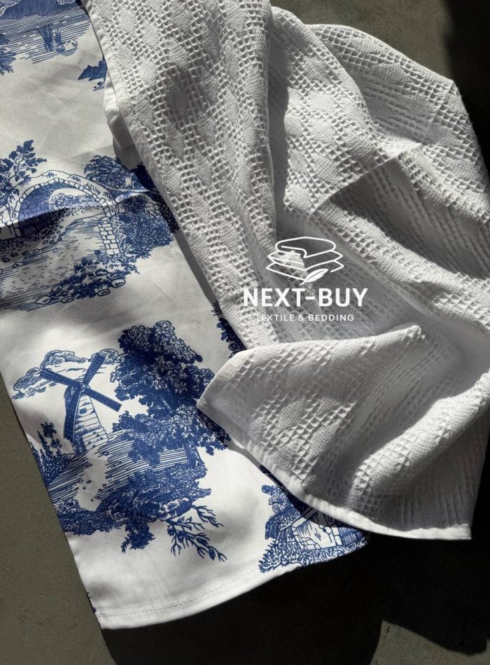 Набір кухонних рушників Maison Blue Toile 50 × 70 см, 2 шт, Туреччина - Зображення 2