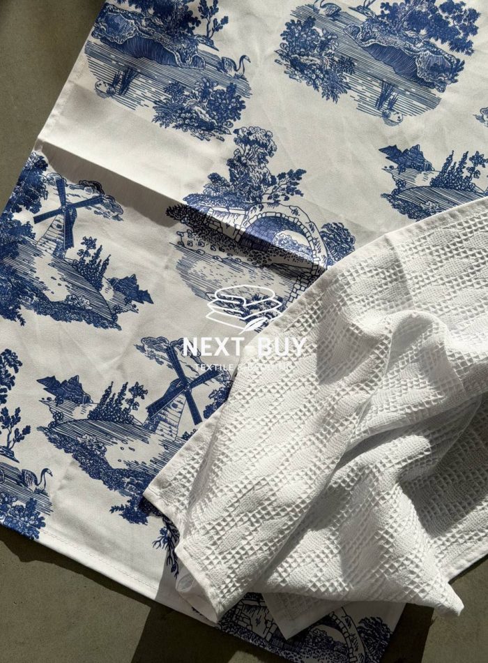 Набір кухонних рушників Maison Blue Toile 50 × 70 см, 2 шт, Туреччина - Зображення 4