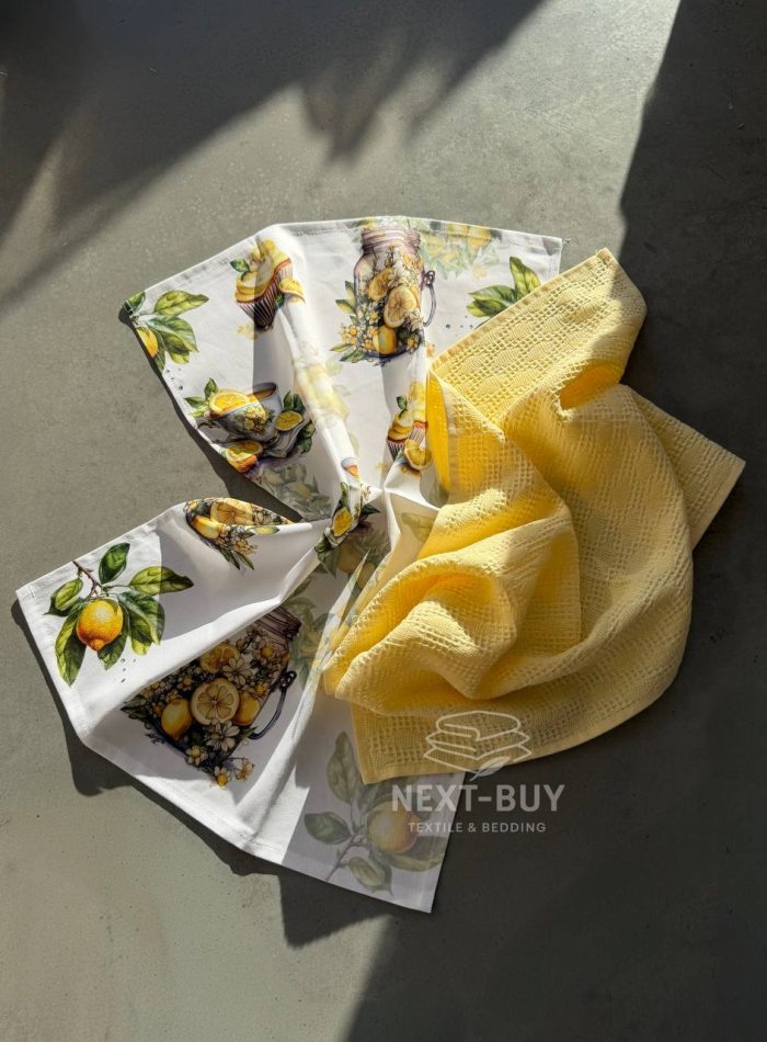Набір кухонних рушників Maison Sunny Citrus 50 × 70 см, 2 шт, Туреччина - Зображення 4