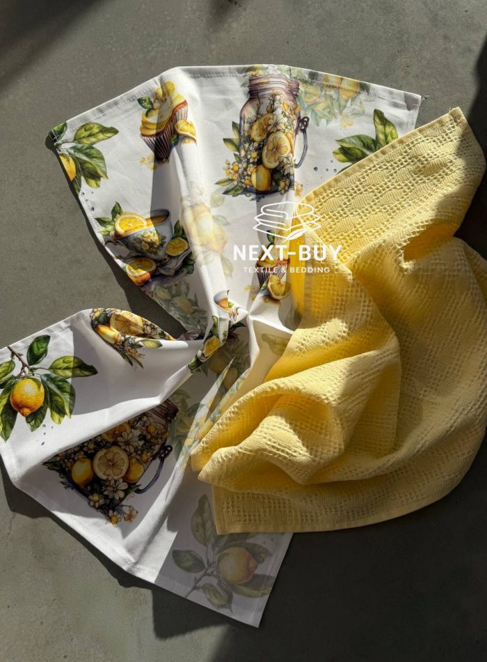 Набір кухонних рушників Maison Sunny Citrus 50 × 70 см, 2 шт, Туреччина - Зображення 6