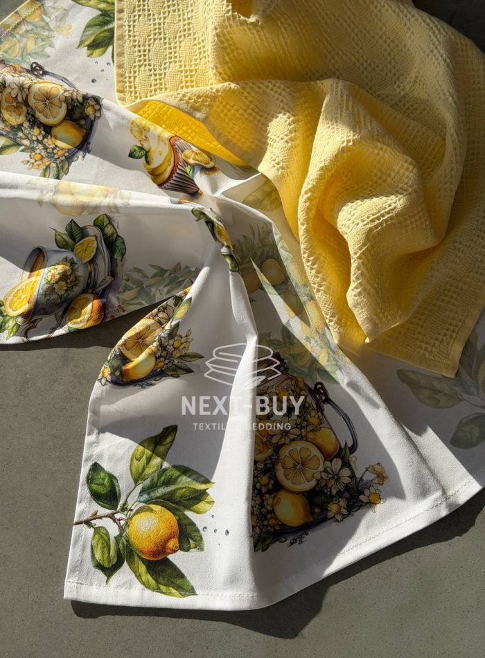 Набір кухонних рушників Maison Sunny Citrus 50 × 70 см, 2 шт, Туреччина - Зображення 8