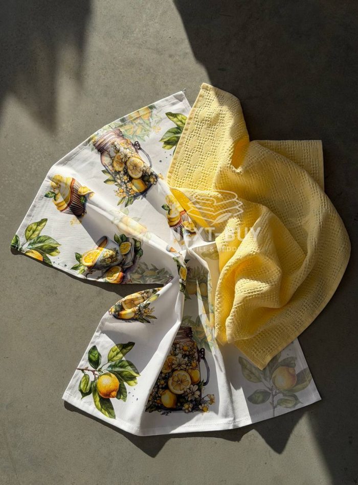 Набір кухонних рушників Maison Sunny Citrus 50 × 70 см, 2 шт, Туреччина - Зображення 9