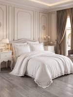 Постельное белье Maison D’or La Riine Silver евро 200х220 сатин