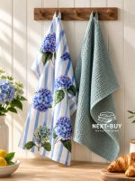 Набір кухонних рушників Maison Blue Gortenzia 50 × 70 см, 2 шт, Туреччина